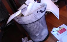 Paper & Waste Bucket Safety