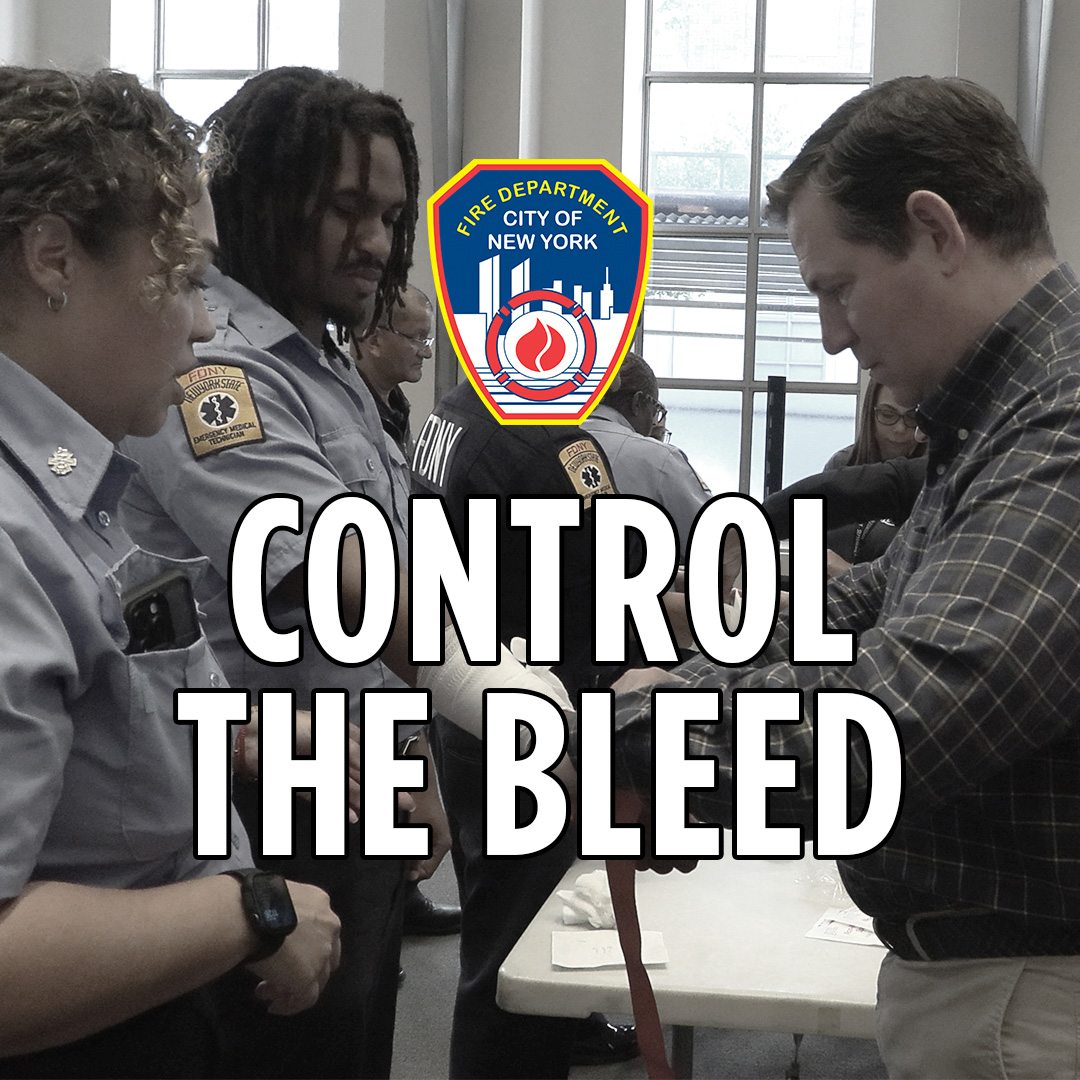 Control the bleed thumb